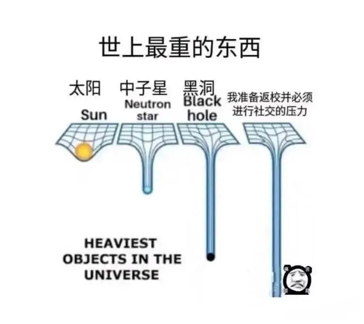 世上最重的东西太阳中子星黑洞Blackhole我准备返校并必