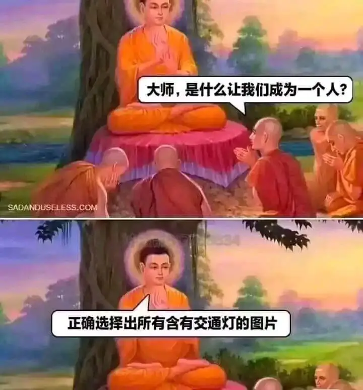 大师，是什么让我们成为一个人？SADANDUSELESS.C