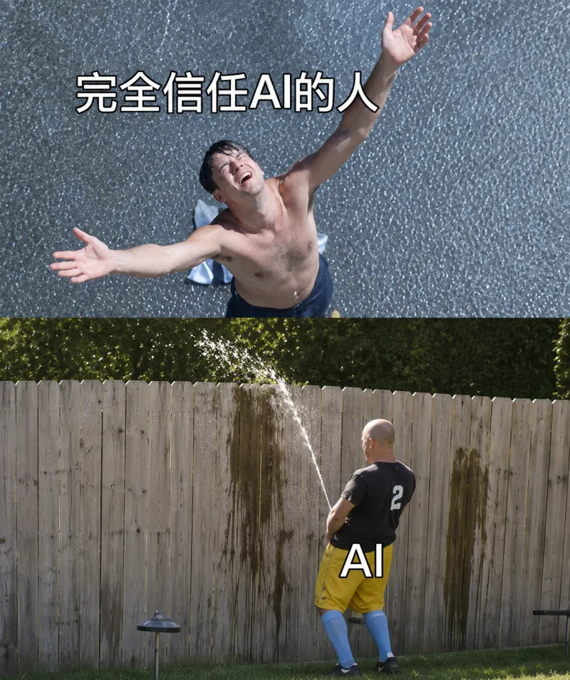 完全信任AI的人