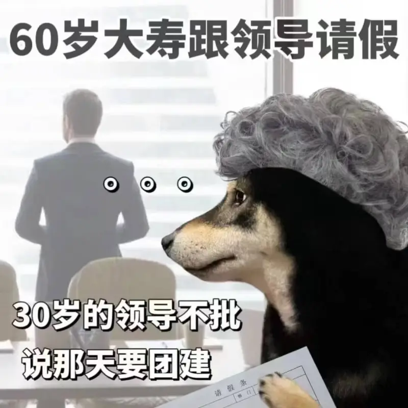 60岁大寿跟领导请假