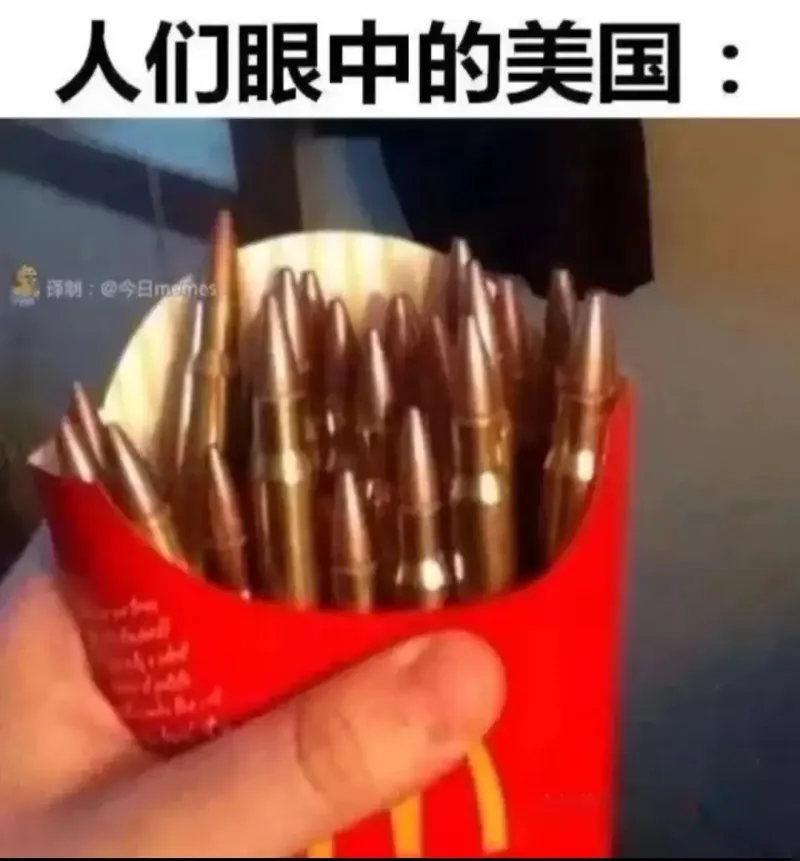 人们眼中的美国锋制：@今日memes