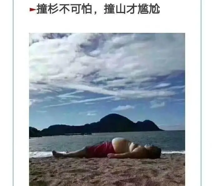 撞杉不可怕，撞山才尴尬