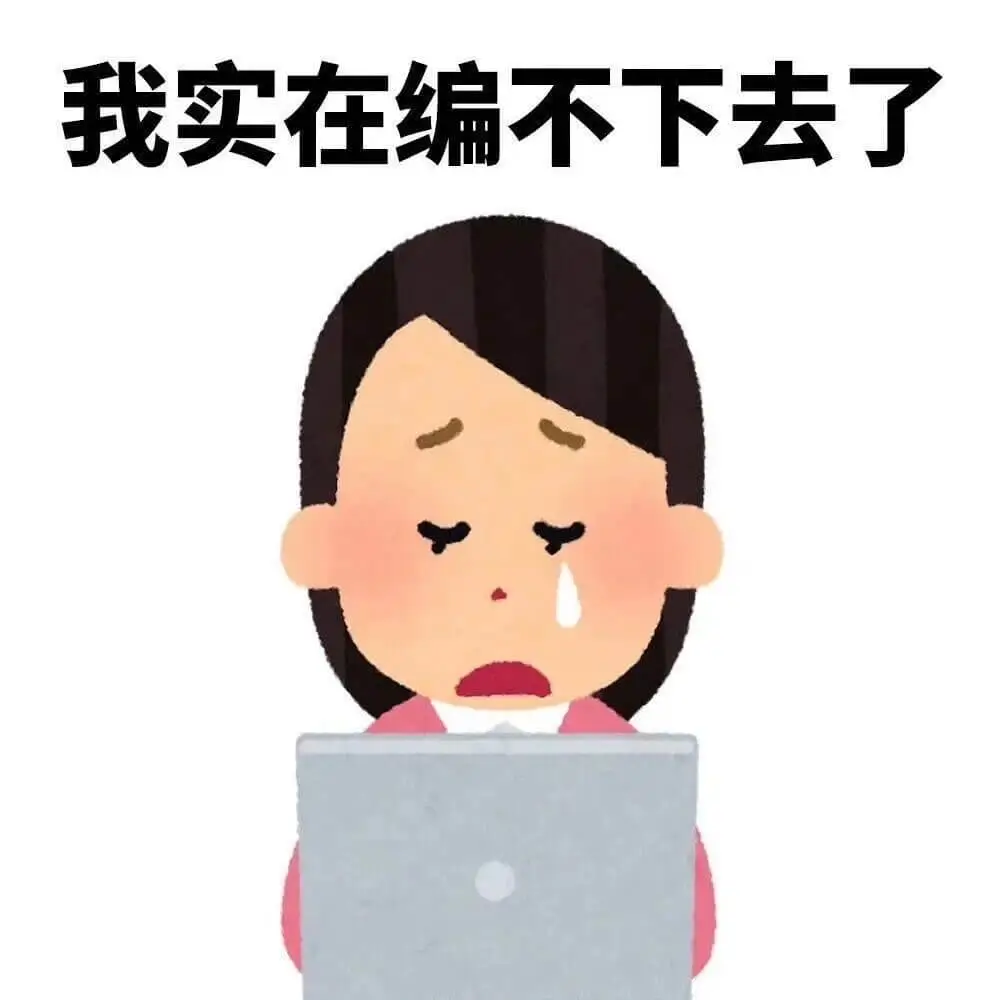我实在编不下去了