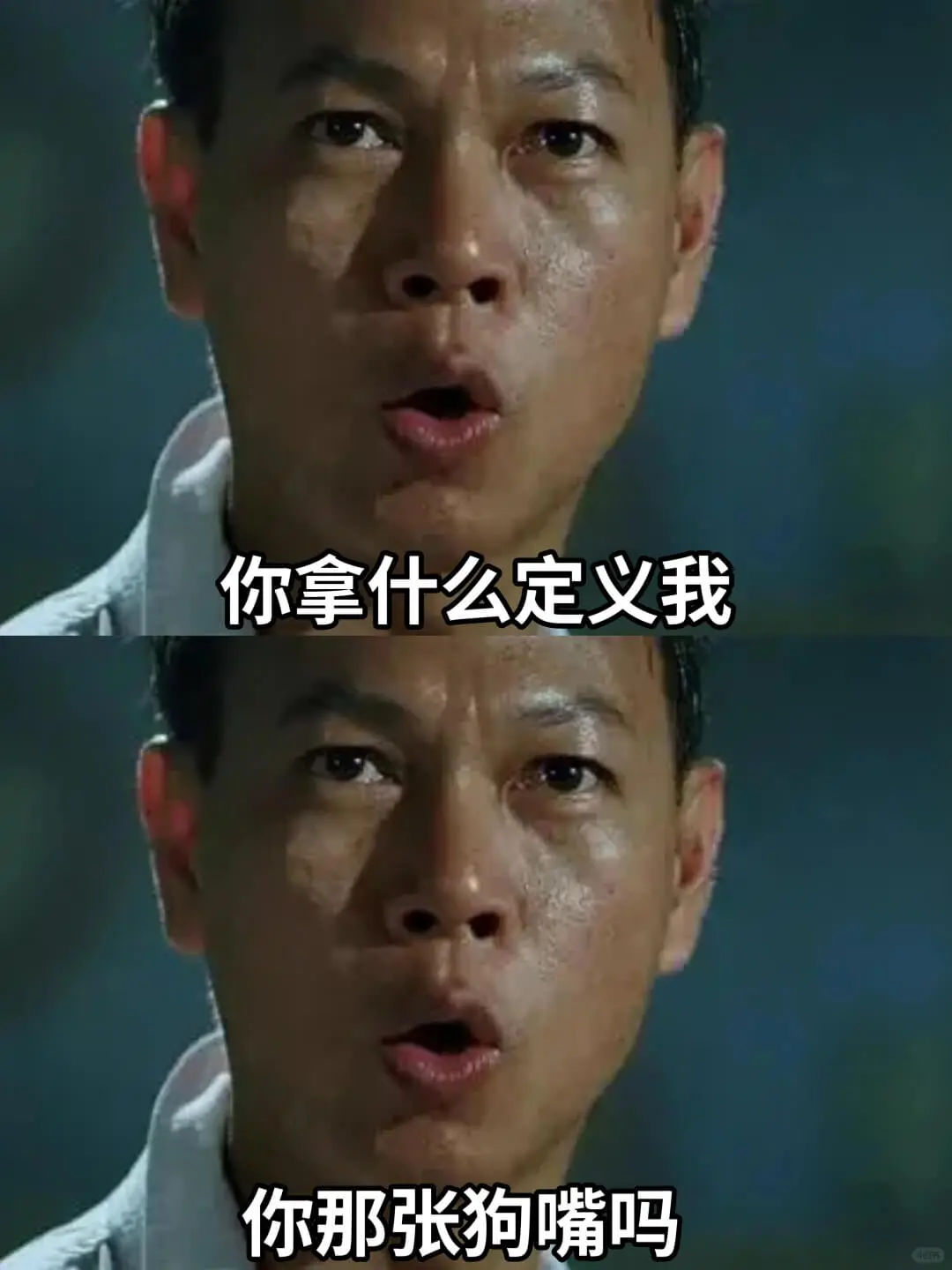 你拿什么定义我你那张狗嘴吗