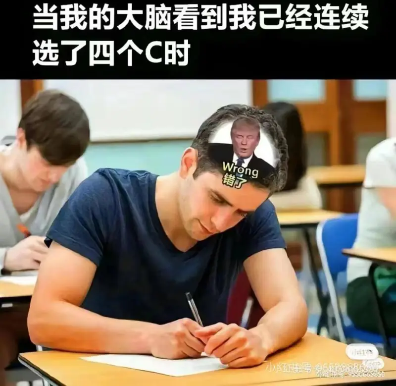 当我的大脑看到我已经连续选了四个C时小红小红书号:96573