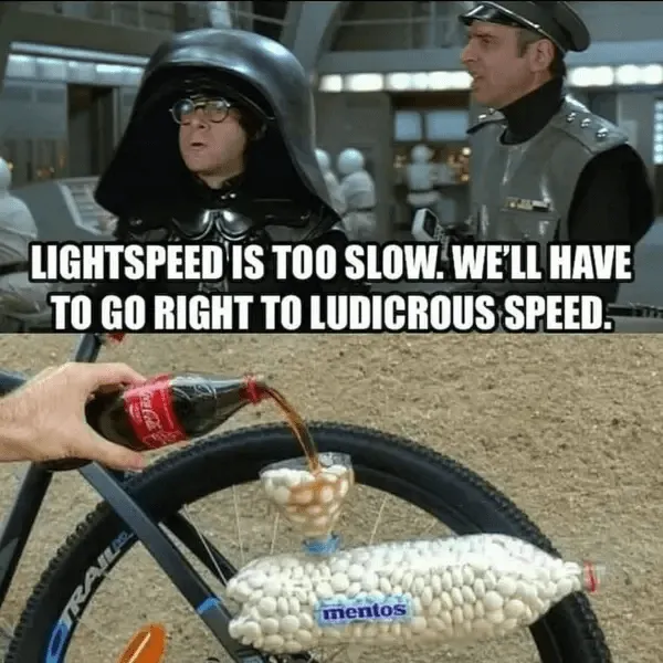 LIGHTSPEEDISTOOSLOW.WELLHAVETO