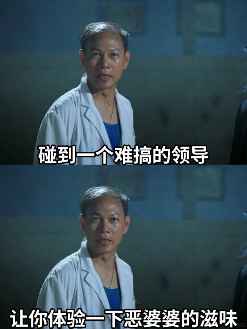 碰到一个难搞的领导让你体验一下恶婆婆的滋味