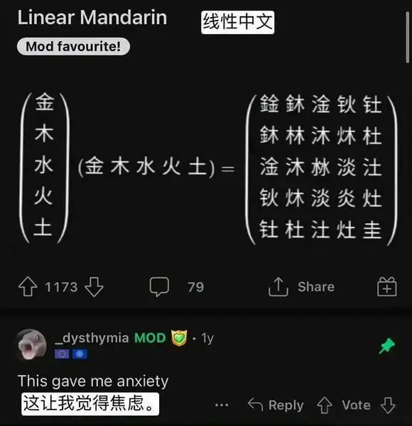LinearMandarin线性中文Modfavourite