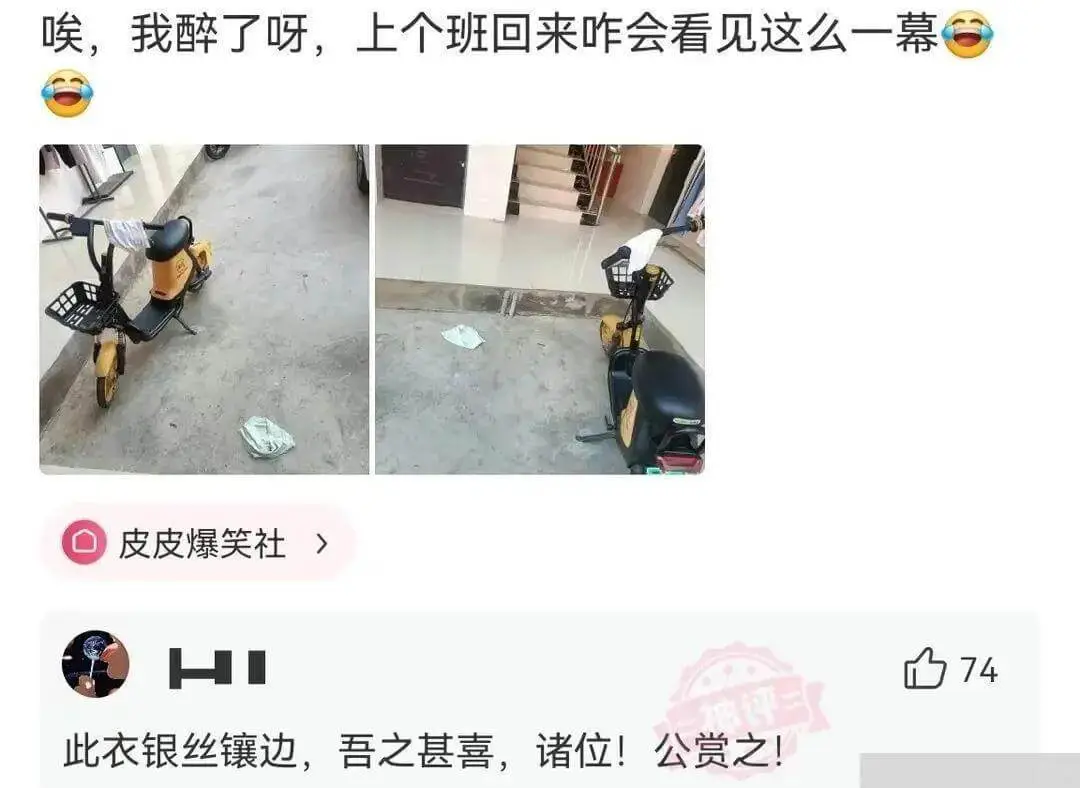 喉，我醉了呀，上个班回来咋会看见这么一幕皮皮爆笑社此衣银丝镶